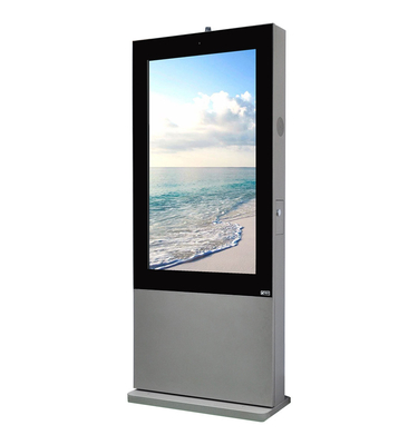 IP65 Waterproof Dustproof Outdoor LCD Advertising Screen 55 Inch