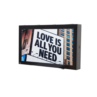 OEM Outdoor LCD Advertising Display , 32'' Wall Mounted Digital Display Screen
