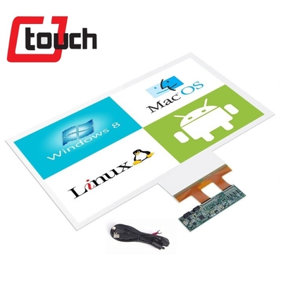 USB Interface PCAP Touch Foil 21.5 Inch With Controller Board