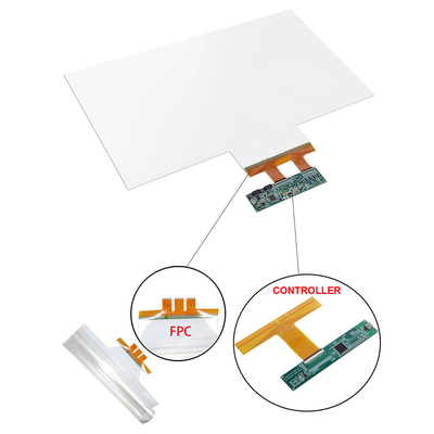 55 inch capacitive PCAP Touch Foil , LCD Touch Screen Foil Film