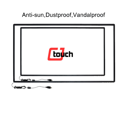 58&quot; IR Frame Touch Screen Waterproof , IR Touch Screen For LCD Voltage 5V