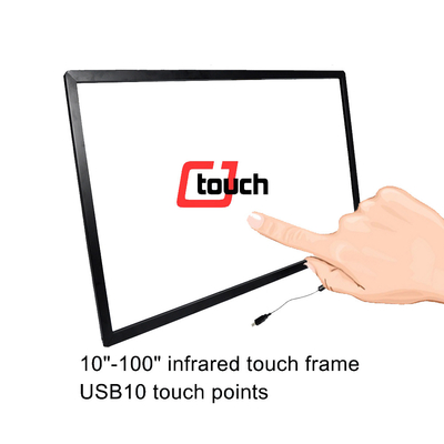 40&quot; Antiglare Infrared Touch Screen For Advertising Display 10points Touch