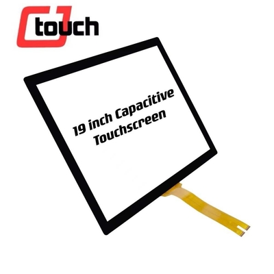 Anti Tamper 19&quot; Capacitive Resistive Touch Screen For Office Facilities Monitor