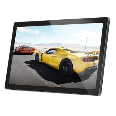 DC 12V Capacitive PCAP Touch Monitor For Kiosk ATM Machine 27 Inch Waterproof