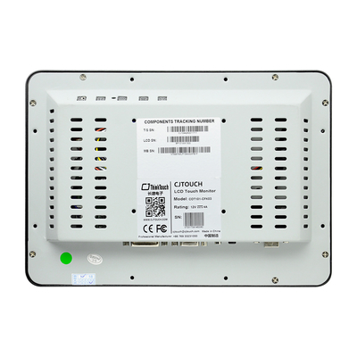 12.1 Inch USB VGA DVI PCAP Touch Monitor Screen With Tempered Glass