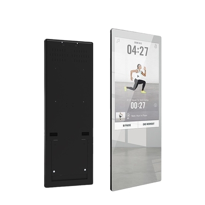 32 inch Touchscreen Smart Mirror , 350cd/m2 Interactive Home Gym Mirror