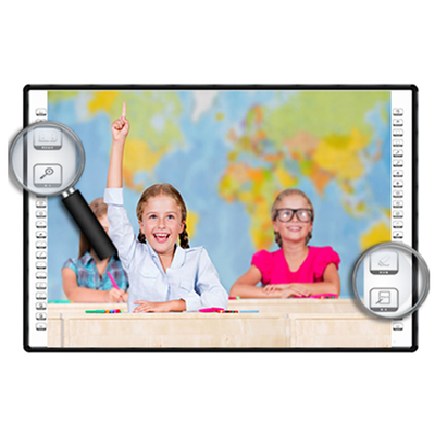 Infrared Electronic Digital Interactive Whiteboard For Schools 78 inch