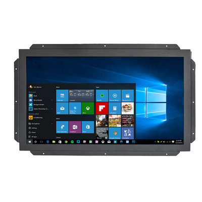 VGA DVI DC12V Infrared Multi Touch Screen 250cd/M2 4 Points Touch