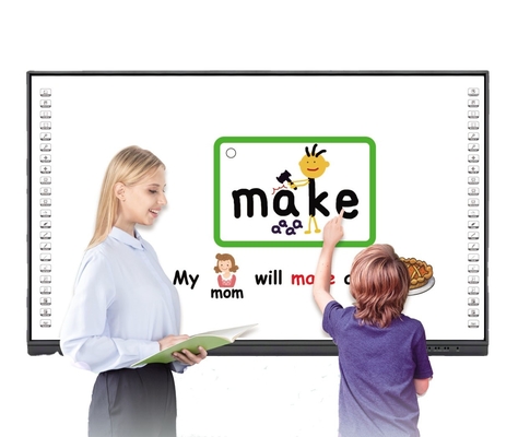 95'' Education Interactive Whiteboard , All In One 3840x2160 Interactive Smart Board