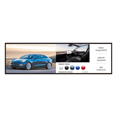34.6 Inch Wifi TFT Stretched Bar LCD Display Shelf Edge Stretched Bar LCD Screen